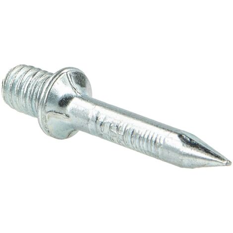 tecuro Einschlagschraubdübel -nägel mit Gewinde M6 x 25 mm, gehärtet, VPE 100 Stück