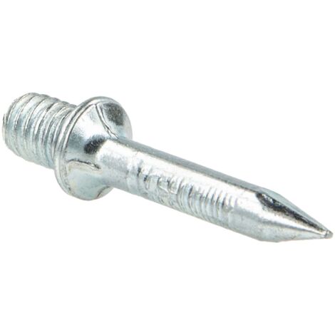 tecuro Einschlagschraubdübel -nägel mit Gewinde M6 x 30 mm, gehärtet, VPE 100 Stück