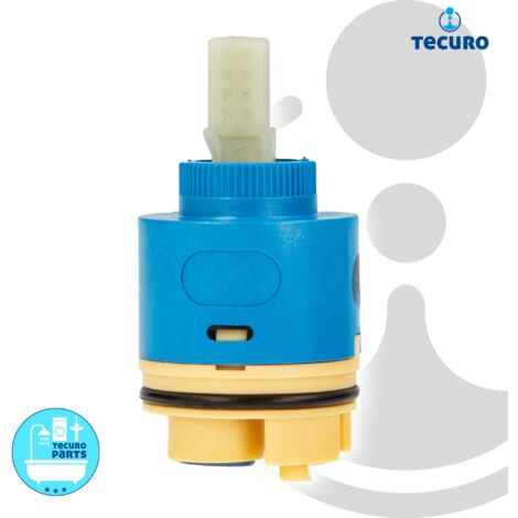 tecuro Kartusche Ø 40 mm Steuereinheit Regeleinheit für Einhebel-Armaturen Bad/Küche