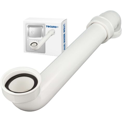 tecuro Raumschaffer-Verlängerung 1 1/2 Zoll Rohr 40 mm für Ablaufgarnitur von Spülen