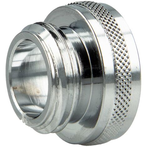 tecuro Reduzierstück Adapter M24 x 1 IG auf 1/2 Zoll Außengewinde, chrom