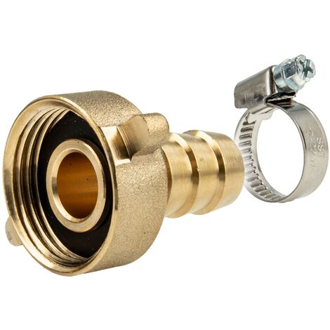 Ausgleichsverschraubung, Flachdichtend Für HK, G ½ AG / ÜM G ¾ IG