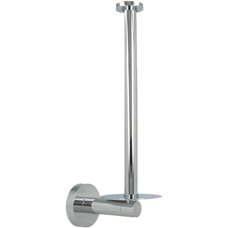 tecuro Serie 8000 Reserverollenhalter für 2 Ersatzrollen - Messing verchromt
