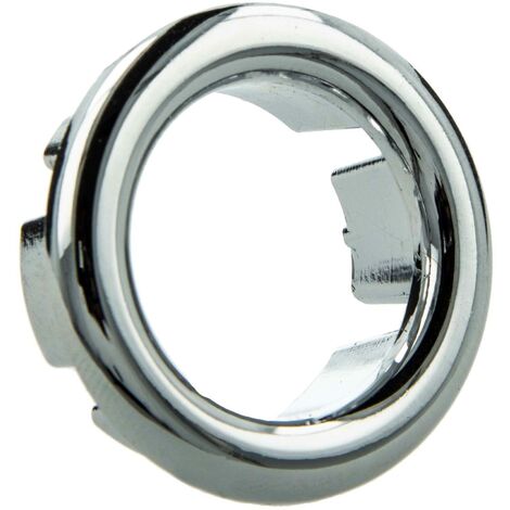 tecuro Überlaufblende Ø 28 mm Abdeckung Ring für Überlaufloch Waschbecken