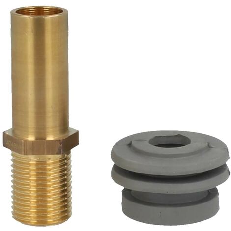tecuro Urinal-Verbinder für UP 33-35 mm, Ø 19  mm Anschlussstutzen MS