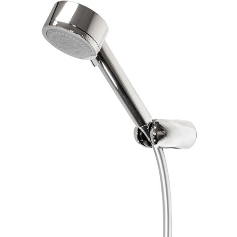 tecuro Wannenset ew-80 - mit 5 Funktionen Handbrause, Brauseschlauch 125 cm, Wandhalter 5-fach verstellbar