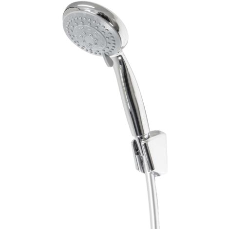 tecuro Wannenset ew-easy-100 - mit 5 Funktionen Handbrause, Brauseschlauch 125 cm, Wandhalter