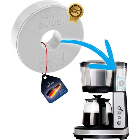 tecuro WasserFix Magnetring W-1800 mit eingebautem Magnet - verringert Verkalkungen in Kaffeemaschinen