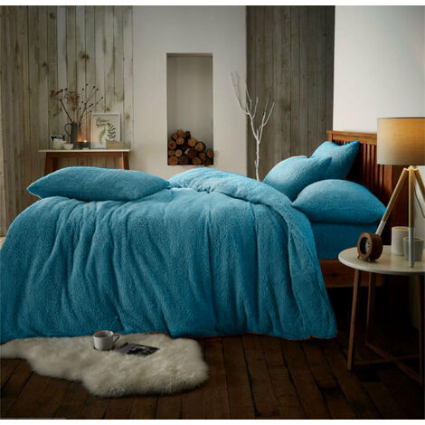 Teddy luxury duvet cover bed set