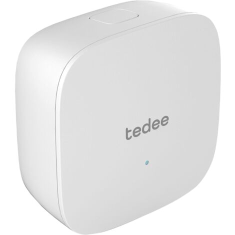 Tedee Bridge Wlan-/Bluetooth-Router - Zutrittskontrolle über Apps 2,4 GHz, Kunststoff weiß