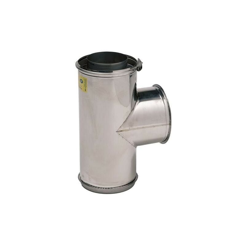 

Tee 90° doble pared OPSINOX - 125/180