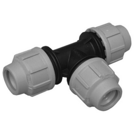 TEE A 90°  DIANFLEX RACCORDO PER POLIETILENE                           Diam. 20