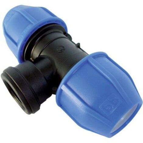 TEE A COMPRESSIONE FILETTO FEMMINA PN16