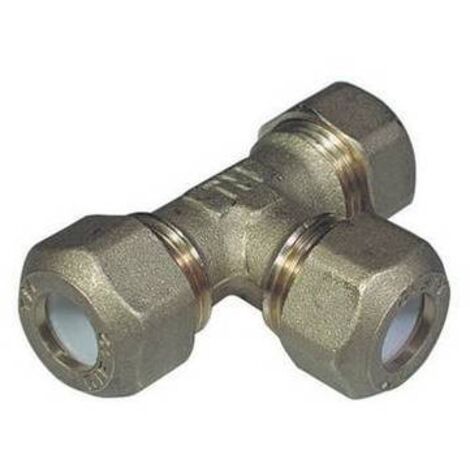 TEE CON TRE DADI PER RAME CON OGIVA TEFLON TIEMME Misura: 1/2 x 10R
