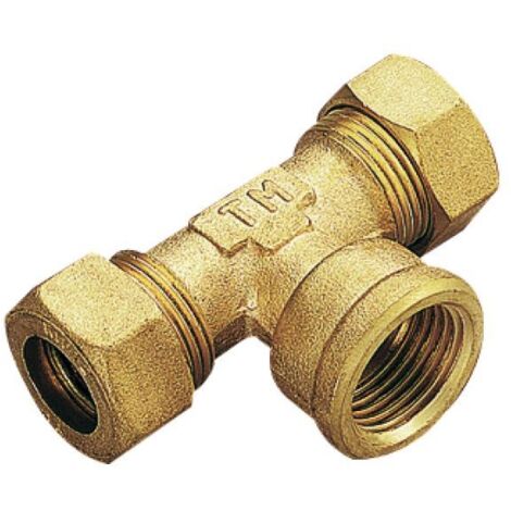 TEE FEMMINA O-RING TIEMME 14 x 1/2 x 14