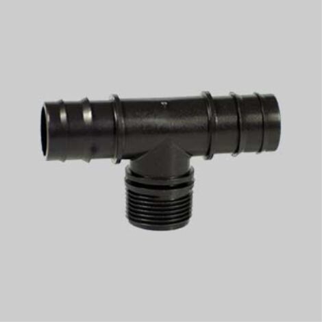 Tee filettata maschio bassa pressione ø 32x1"x32 mm (25 pezzi) IRRITEC