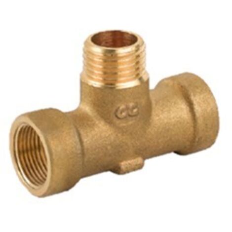 TEE FMF IN OTTONE GIALLO 1/4"