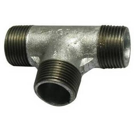 TEE   M.M.M.   ZINCATA 1" ATUSA
