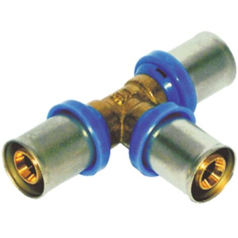 TEE MULTISTRATO PRESSARE BAMPI - OTTONE MM 16 - 5 pezzi