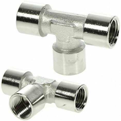 TEE RACCORDO T CROMATO FEMMINA VARIE MISURE (21830V) DA 1/2 (21830)