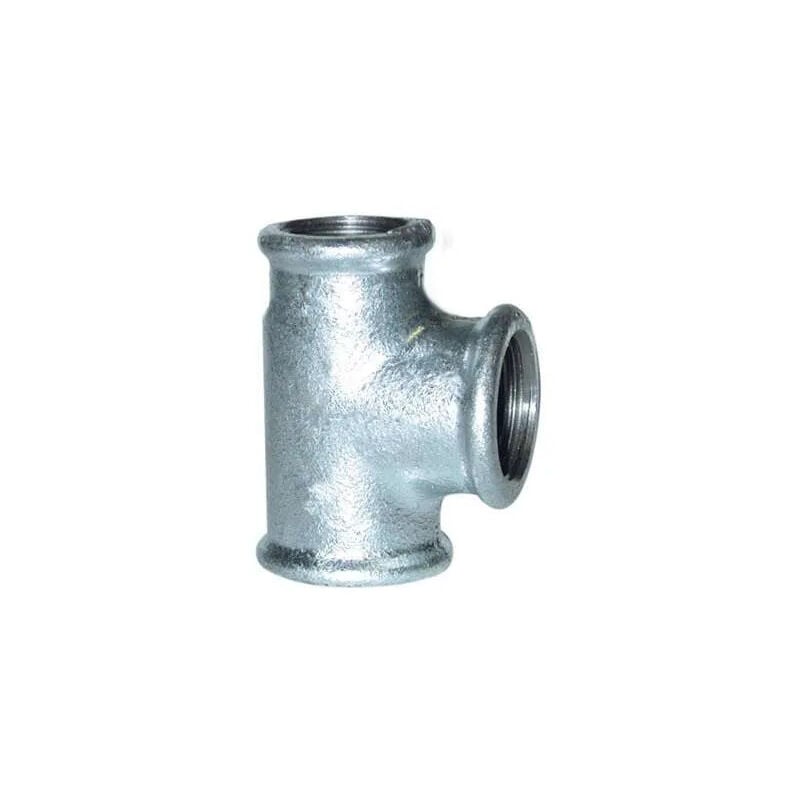 

T reducida de 90° hembra 50/40/50 galvanizada