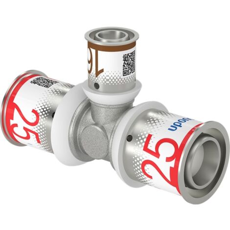 Tee reductora Uponor S-Press Plus 25-16-25