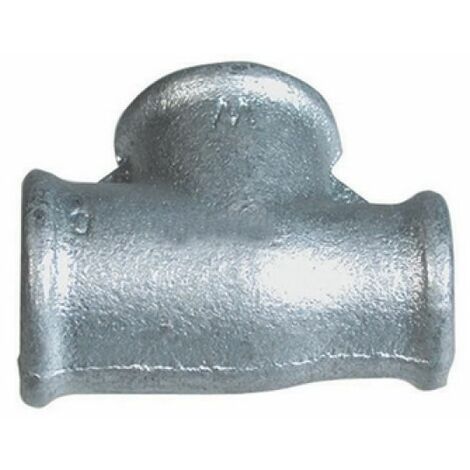 TEE RIDOTTA ZINCATA 1/2&quotx1/4&quotx1/2&quot