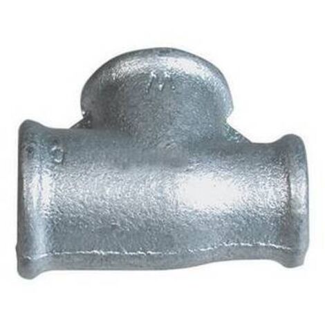 TEE RIDOTTA ZINCATA 1/2"x1/4"x1/2" ATUSA