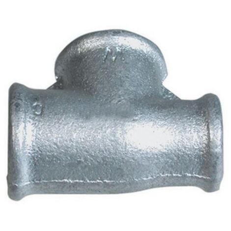 TEE RIDOTTA ZINCATA 3/4 x 1/2 x 3/4