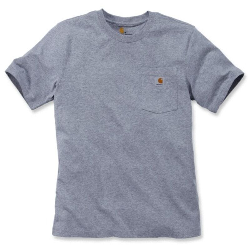 Workwear T-Shirt pocket Taille: l - Coloris: Heather Grey - Carhartt