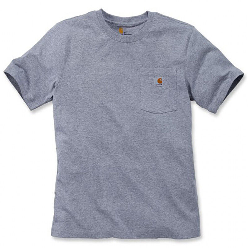 T-shirt Workw Pocket Manches Courtes Gris 034 Carhartt 103296 l