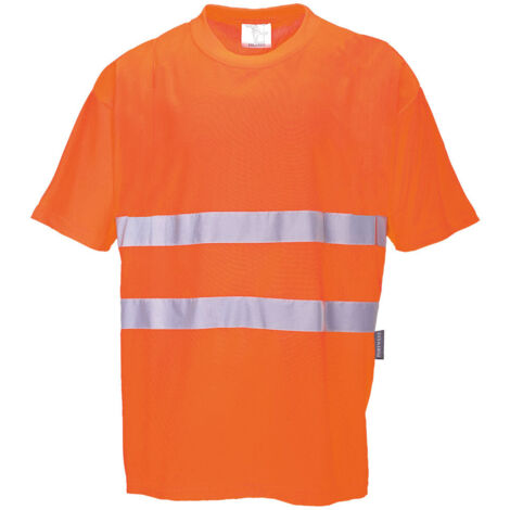 Tee-shirt confort coton couleur : Orange taille L - PORTWEST
