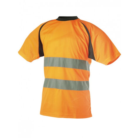 Tee-shirt de travail Haute Visibilité Orange SINGER - T.XXL - SUZO05