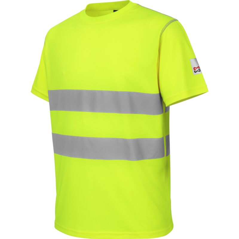 Tee-shirt de travail microporeux Würth Modyf haute-visibilité lumen jaune xl