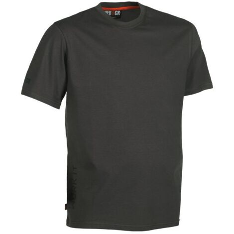 Tee-Shirt HEROCK Callius manches courtes gris