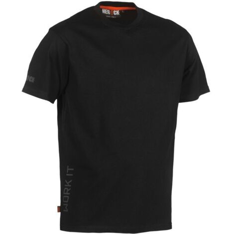 Tee-Shirt HEROCK Callius manches courtes noir