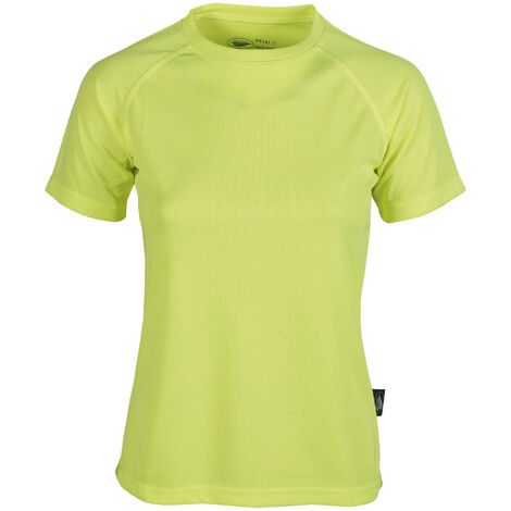 t shirt femme fluo