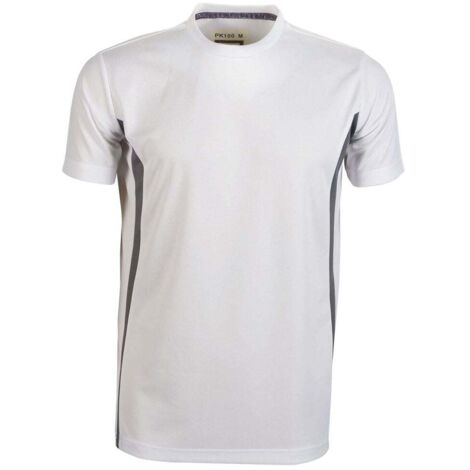 Tee-shirt respirant Penduick Sport Tee Blanc / Gris M.