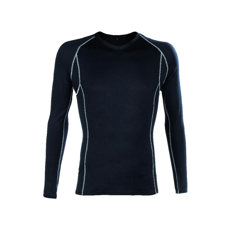 T-shirt de travail technique manches longues bodywarmer - Noir xl