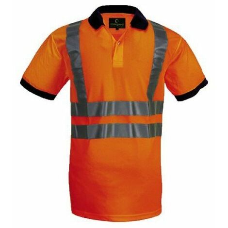 YARD T-shirt manches courtes de travail Jaune FLuo