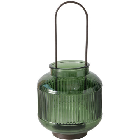 Teelichthalter aus Glas 29 cm ZENOR