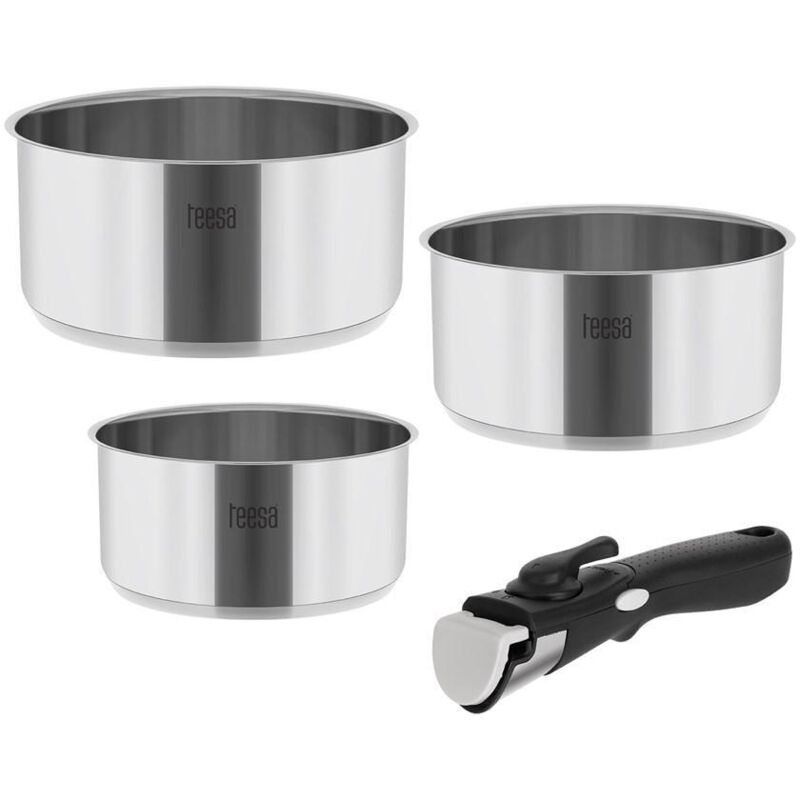 Tresice France Teesa Cook Expert Set Aus 3 Edelstahl-töpfen