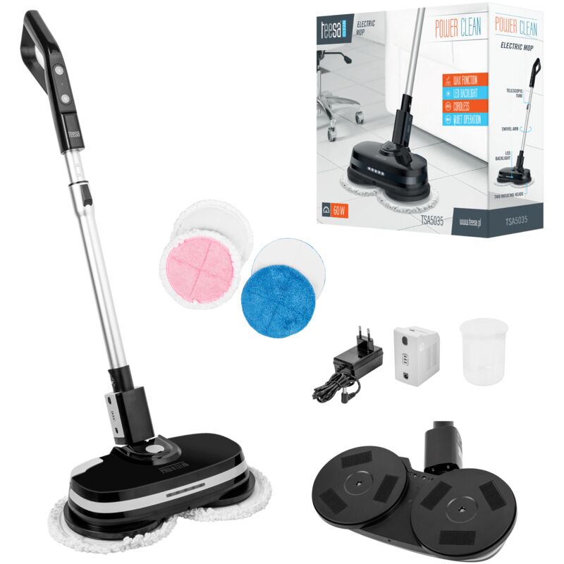 Teesa Power Clean Elektrowischer Mit Led-wassertank