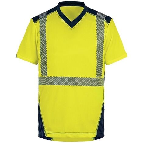TeeShirt BALI manches courtes coloris jaune taille XXL