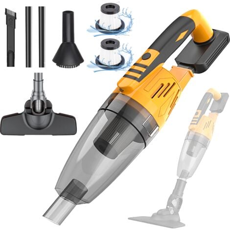 TEETOK Cordless Stick Vacuum Cleaner 1200W 3 in 1 Upright & Handheld Lightweight (Not Included Battery),Compatible with DeWALT Battery