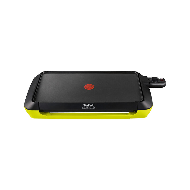 Tefal – Plancha électrique 2000W – Surface de cuisson 46 x 24 cm – Revêtement anti-adhésif – Indicateur de chauffe Thermo-Spot - CB6603