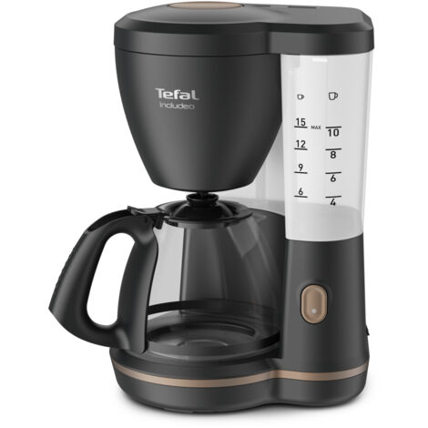 Tefal CM5338 Include macchina da caffè con filtro nera