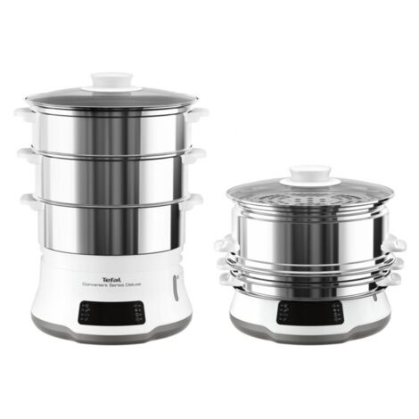 Tefal Convenient Series Deluxe VC502D10 blanc inox