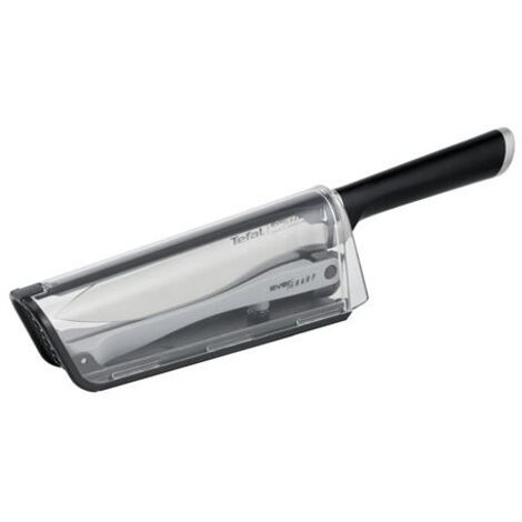 Tefal Couteau japonais Ever Sharp noir 16.5 cm