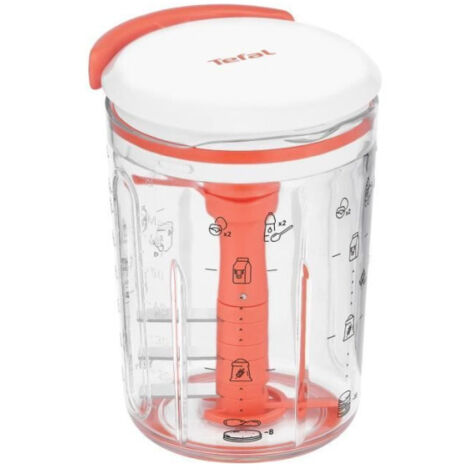 TEFAL CREPES EXPRESS CREPE-TEIGMIXER, ZUBEREITUNG IN 2 MINUTEN, KEINE KLUMPEN, 3 INTEGRIERTE ABGESTUFTE REZEPTE K1844404